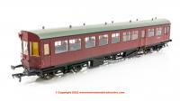 39-579 Bachmann BR Auto Trailer number W236W in BR Unlined Maroon livery